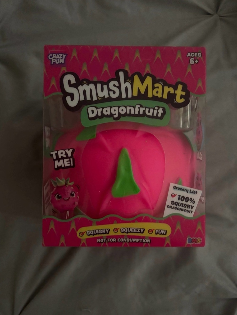 Dragonfruit Squishy Toy - Hot Pink